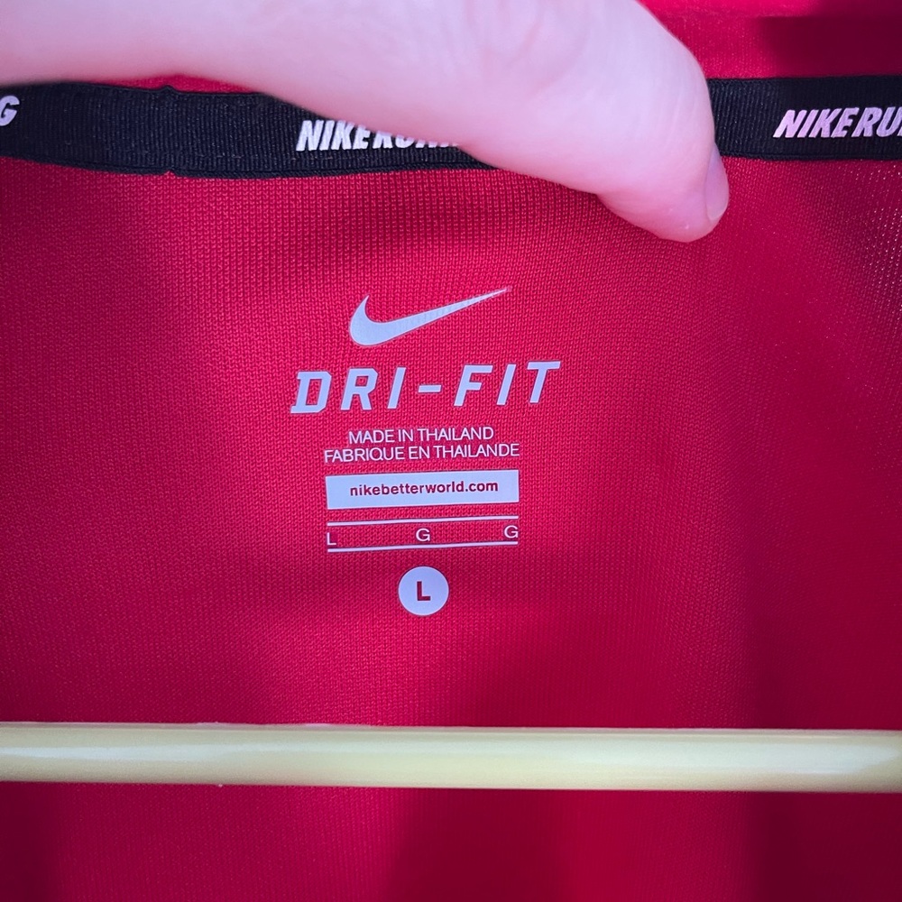 NIKE FULL ZIP RUNNING JACKET SZ L - Picture 2 of 4